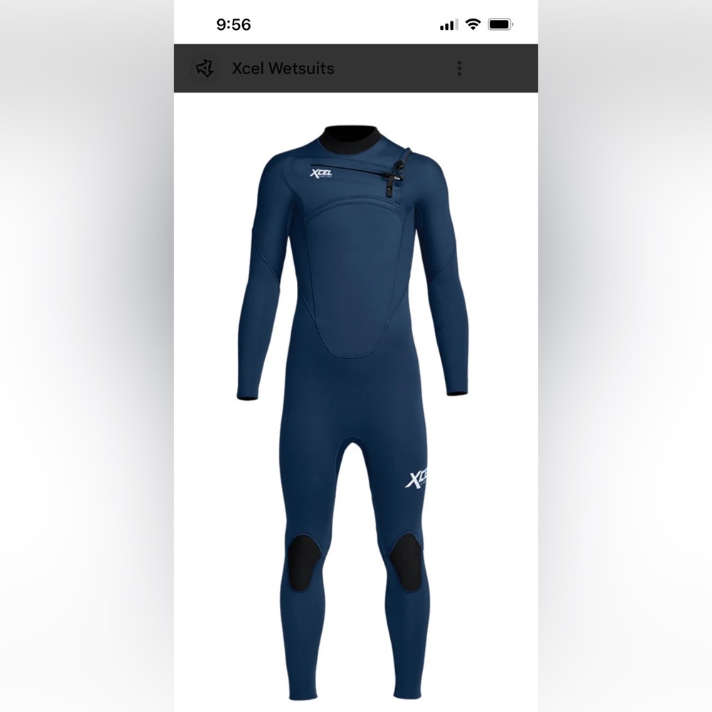 XCEL Kids Blue Full-Body Wetsuit